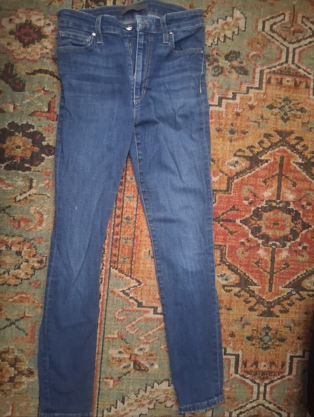 Joe's Jeans Skinny Jeans in Blue Wash